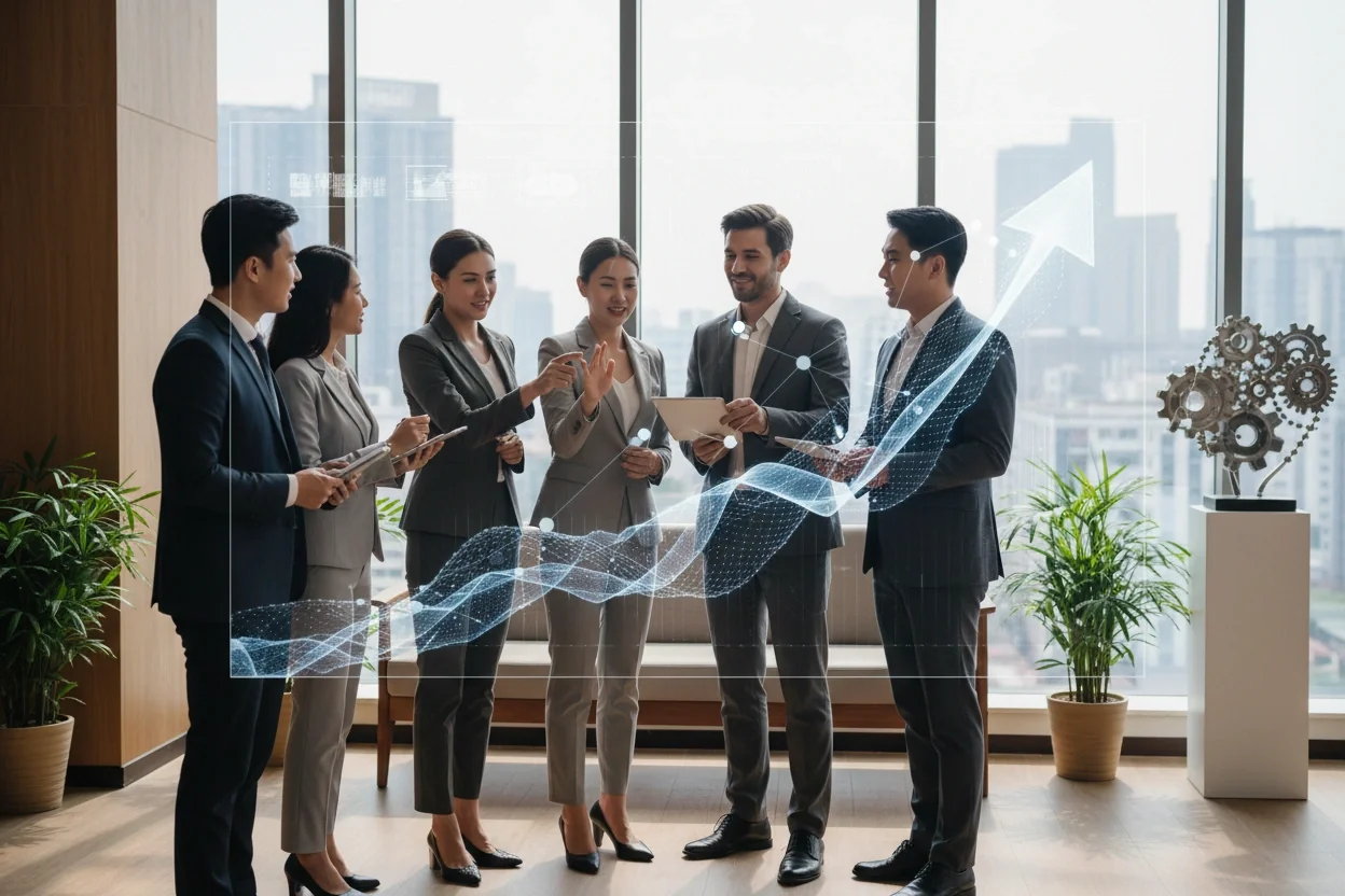 Professional image illustrating Understanding AI for Business Growth