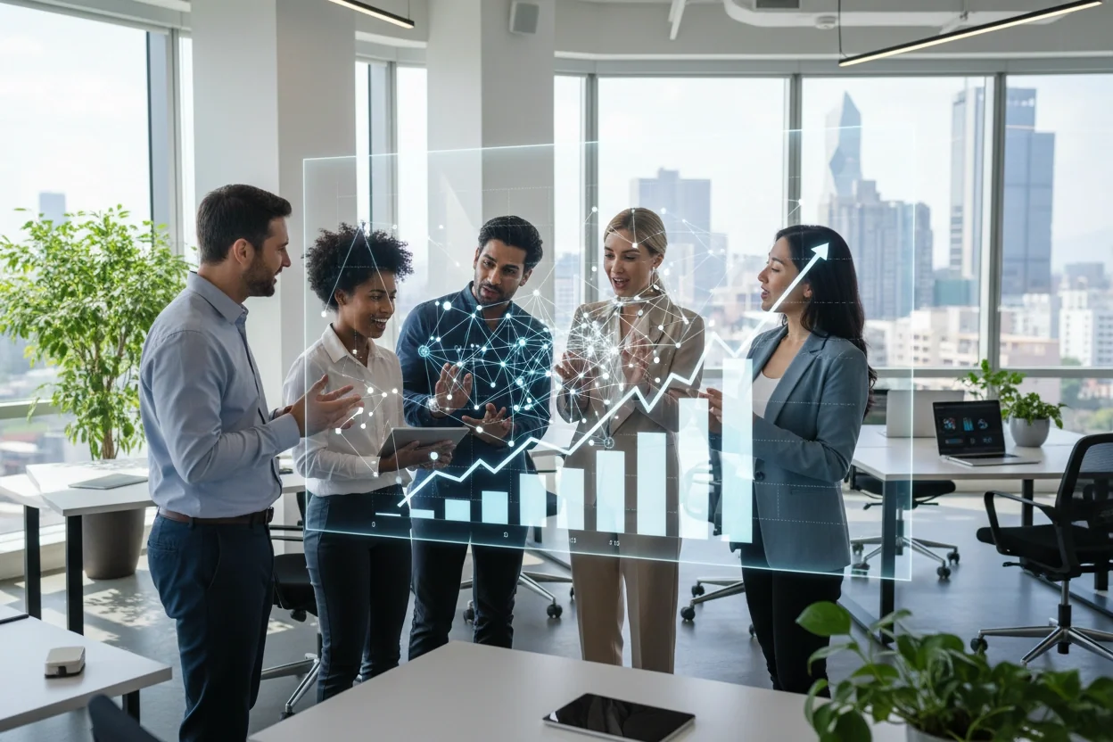 Professional image illustrating Understanding AI for Business Growth