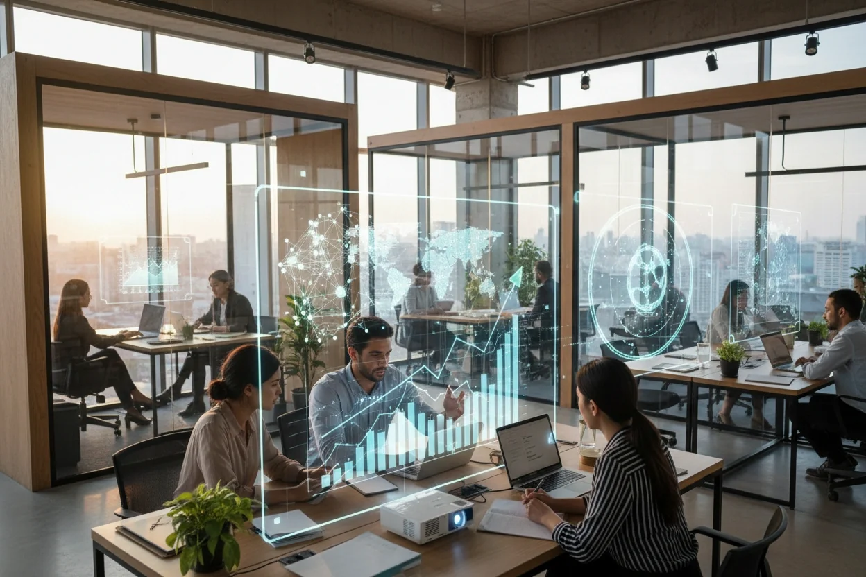 Professional image illustrating Top AI Tools and Platforms for Entrepreneurs