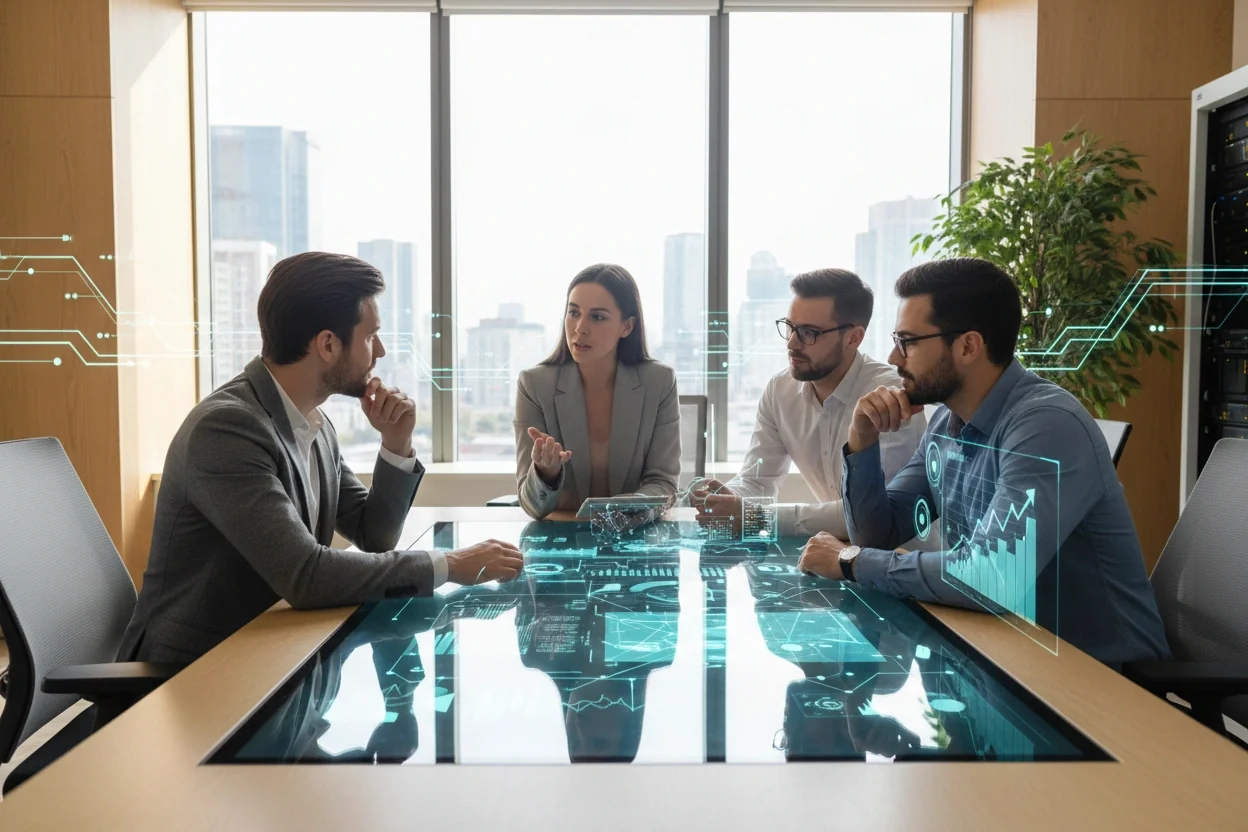 Professional image illustrating Understanding AI and Its Role in Business Growth