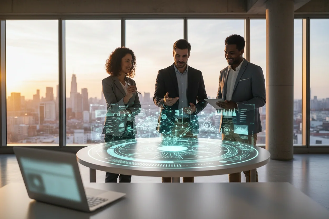 Professional image illustrating Top AI Tools and Platforms for Entrepreneurs