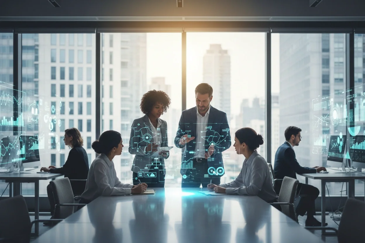 Professional image illustrating Effective AI Growth Strategies