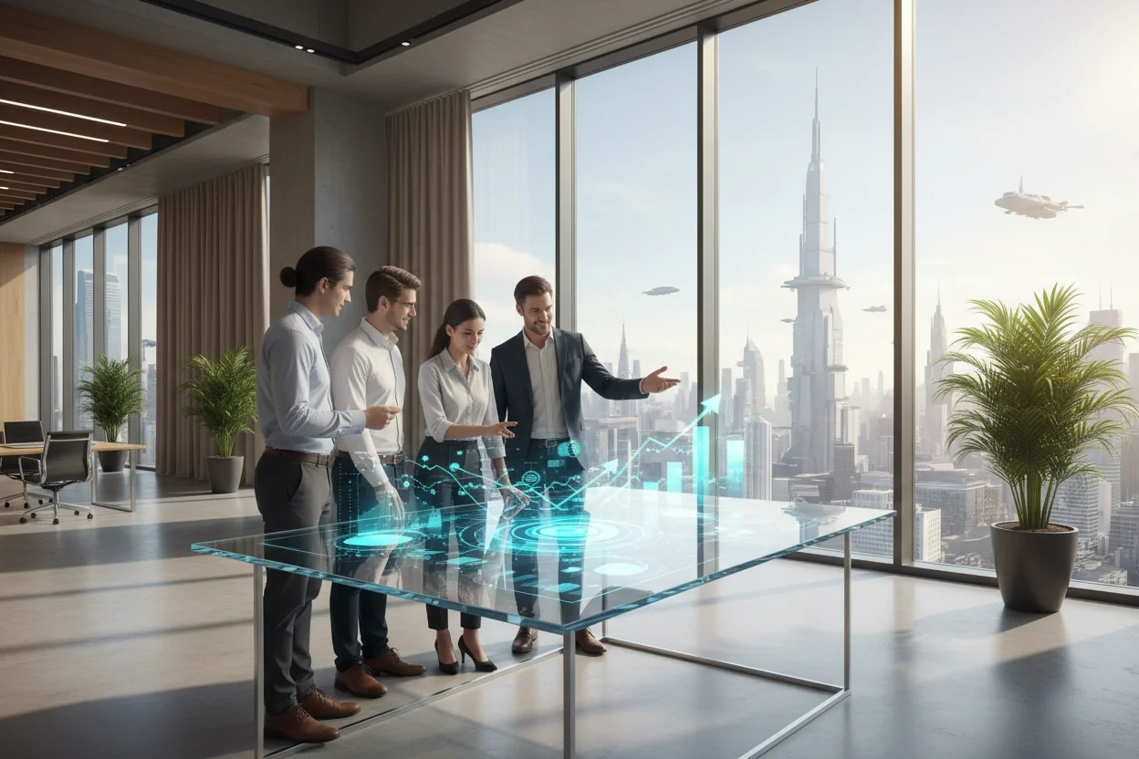 Professional image illustrating Understanding AI for Business Growth
