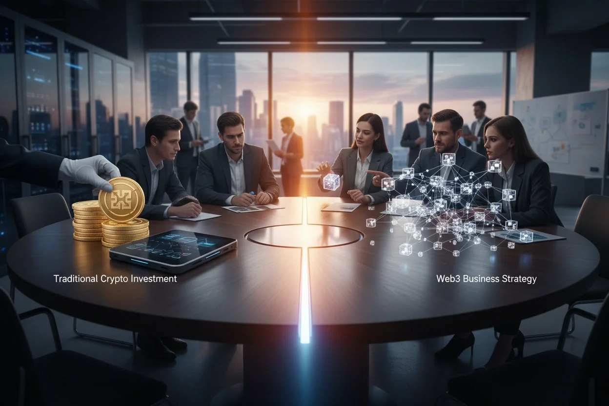 Web3 Business Strategy vs. Traditional Crypto Investment